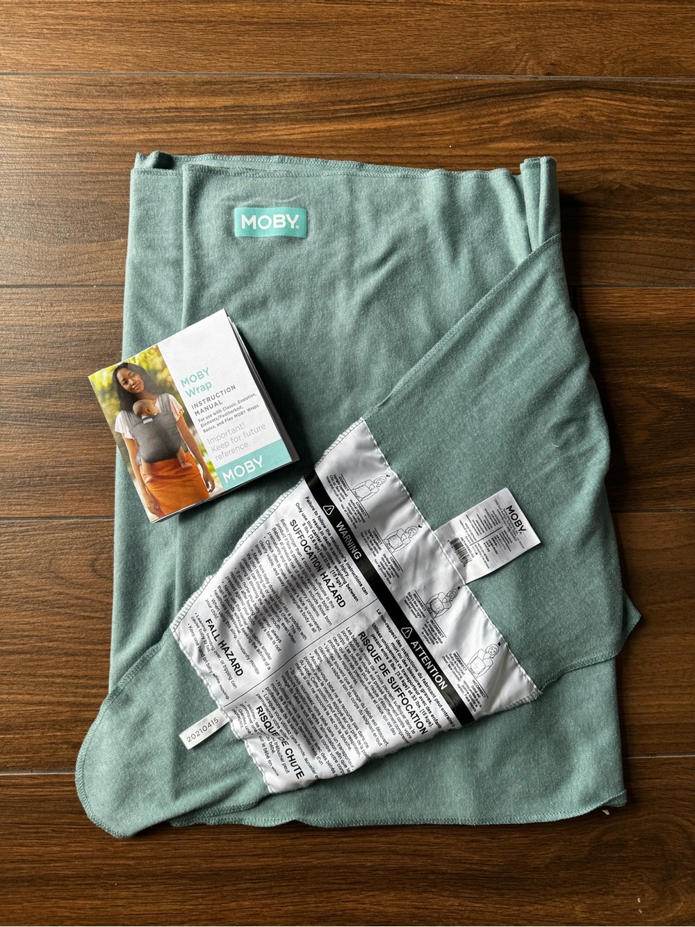 Moby Wrap in Sage Green